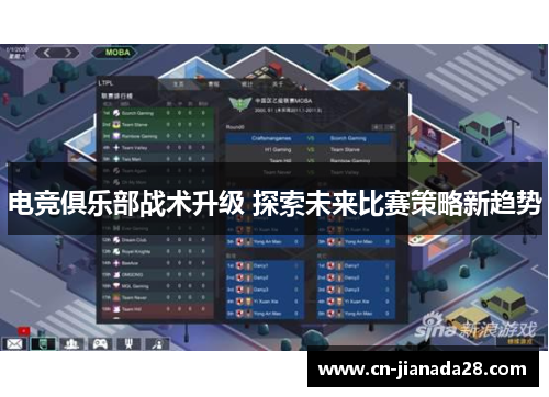 电竞俱乐部战术升级 探索未来比赛策略新趋势 电竞俱乐部战术升级 探索未来比赛策略新趋势